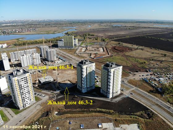 Жилой район «Южный город», ул. Губернаторская, 61 — 3 кв. 2021 г.