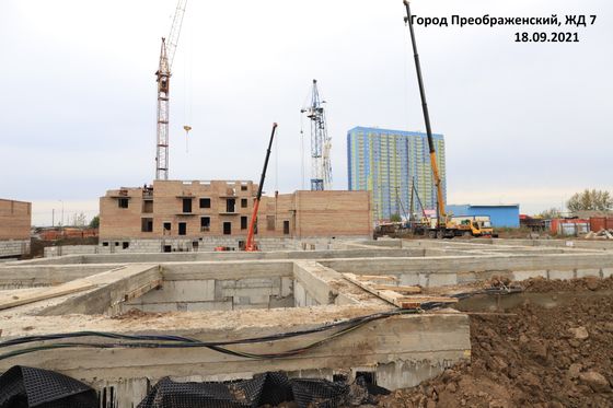 Микрорайон «Преображенский», корпус 7 (б/с 6-8) — 3 кв. 2021 г.