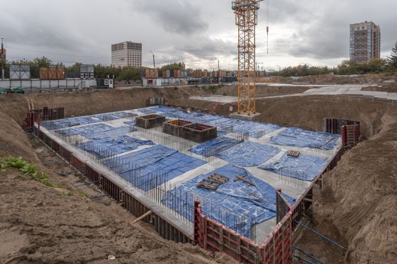 Квартал «На Декабристов», ул. Сакко и Ванцетти, 21 — 3 кв. 2021 г.