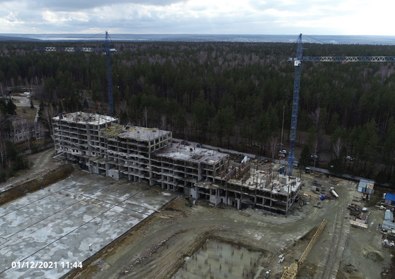 ЖК «Акварель», ул. Студёный Кордон, 48 — 4 кв. 2021 г.
