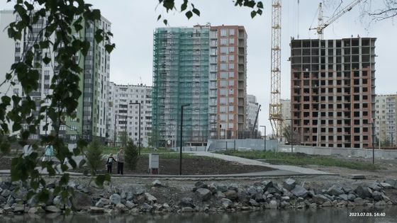 ЖК «Парковый», Молодёжный пр., 19Б — 3 кв. 2023 г.