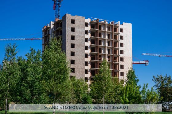Микрорайон «SCANDIS OZERO» (Скандис Озеро), ул. Авиаторов, 28 — 2 кв. 2021 г.