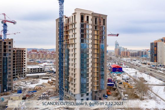 Микрорайон «SCANDIS OZERO» (Скандис Озеро), ул. Авиаторов, 28 — 4 кв. 2021 г.