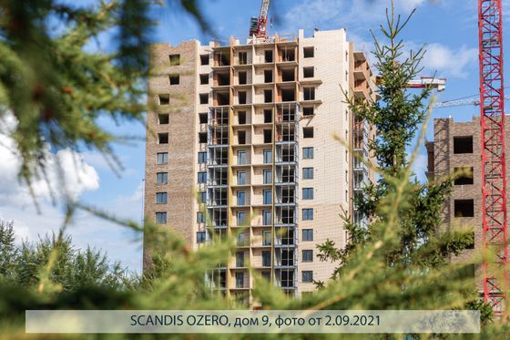 Микрорайон «SCANDIS OZERO» (Скандис Озеро), ул. Авиаторов, 28 — 3 кв. 2021 г.