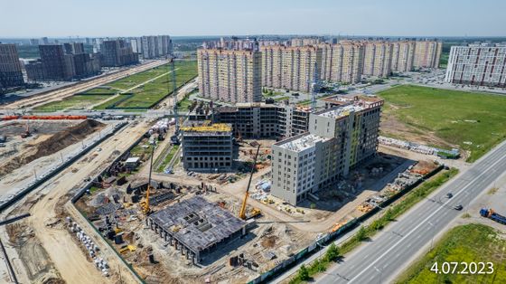 ЖК «Уездные кварталы», ул. Арктическая, 9 — 3 кв. 2023 г.