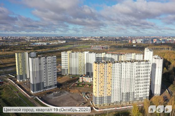 ЖК «Цветной город», Муринская дорога, 25, к. 3 — 4 кв. 2020 г.