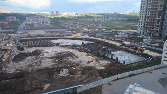 ЖК «1-ый Юго-Восточный микрорайон», ул. Академика Насоновой, 9 — 2 кв. 2023 г.