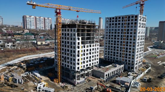 ЖК «Босфорский парк», ул. Архангельская, 23, к. 1 — 1 кв. 2023 г.