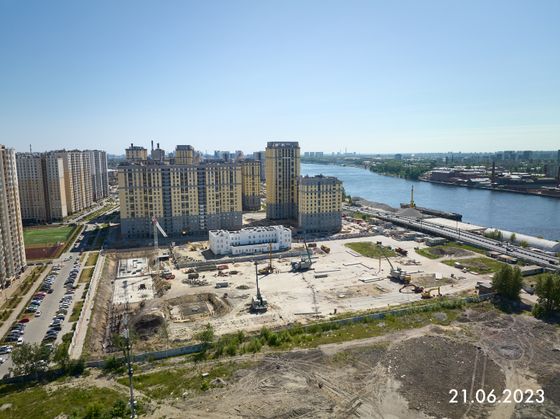 Апарт-комплекс «Zoom на Неве» (Зум на Неве), Архивная ул., 5 — 2 кв. 2023 г.