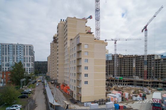 ЖК «Малая Охта», Заневский пр., 42 — 3 кв. 2021 г.