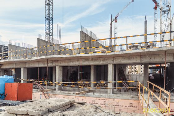 ЖК «Малая Охта», Заневский пр., 42 — 2 кв. 2021 г.