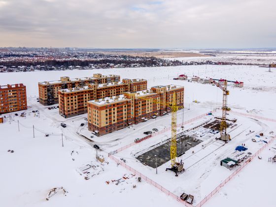 ЖК «Окские просторы», ул. Малиновая, 6 — 1 кв. 2023 г.