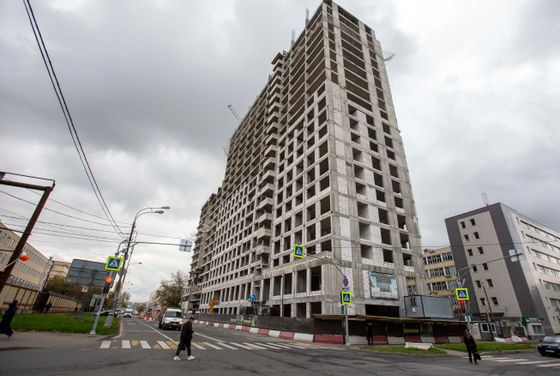 Сити-комплекс «Мята», ул. 1-я Магистральная, 25 — 3 кв. 2021 г.