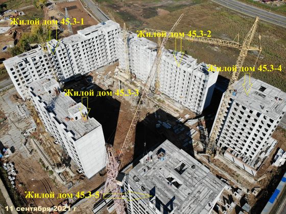 Жилой район «Южный город», ул. Татищева, 8 — 3 кв. 2021 г.