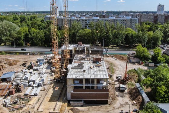 ЖК «Тринити», ул. Левый Берег реки Оки, 21 — 2 кв. 2023 г.