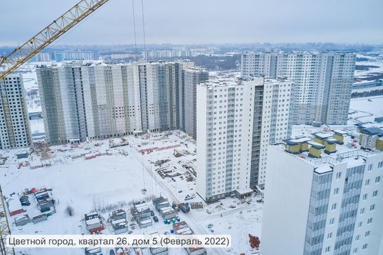ЖК «Цветной город», Чарушинская ул., 24, к. 1 — 1 кв. 2022 г.