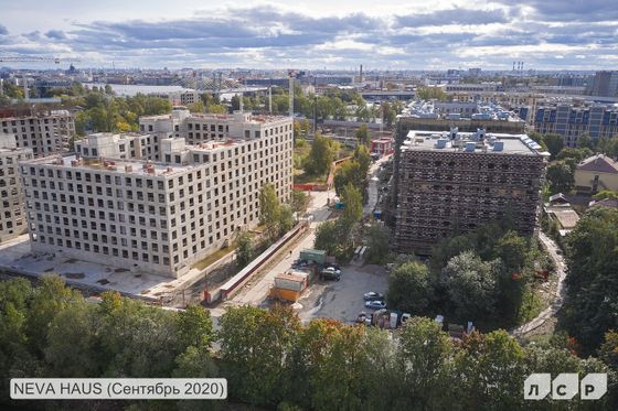 ЖК «Neva Haus» (Нева Хаус), Петровский пр., 11, к. 3 — 3 кв. 2020 г.