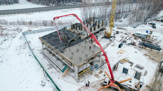 Мозаика парк ход строительства