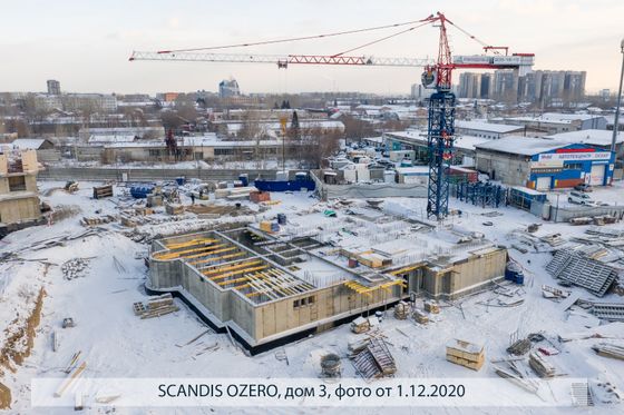 Микрорайон «SCANDIS OZERO» (Скандис Озеро), ул. Авиаторов, 22 — 4 кв. 2020 г.