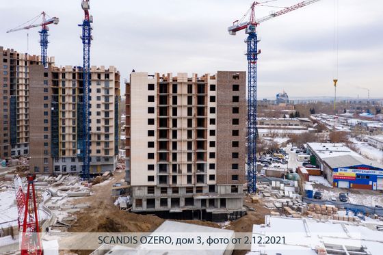 Микрорайон «SCANDIS OZERO» (Скандис Озеро), ул. Авиаторов, 22 — 4 кв. 2021 г.