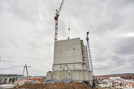 ЖК «Притяжение», ул. Академика Ландау, 14/3 — 1 кв. 2022 г.