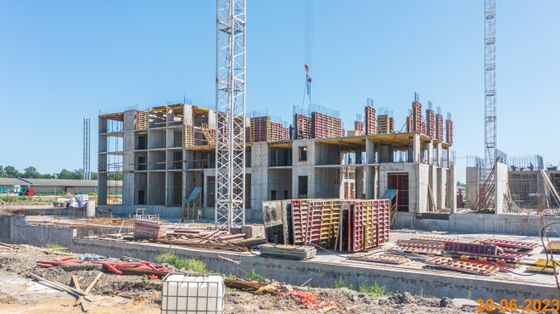 ЖК «Аэронавт», ул. Тосина, 1, к. 2 — 2 кв. 2023 г.