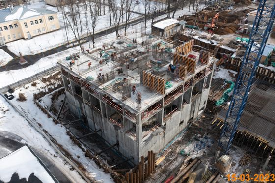 ЖК «Красноказарменная 15», ул. Красноказарменная, 15, к. 4 — 1 кв. 2023 г.