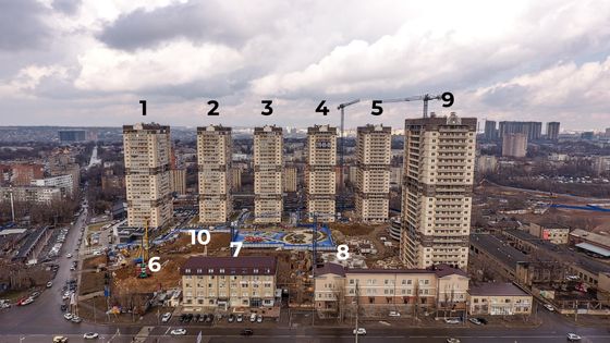 ЖК «Звезда Столицы», ул. Нансена, 103/1/4 — 2 кв. 2021 г.