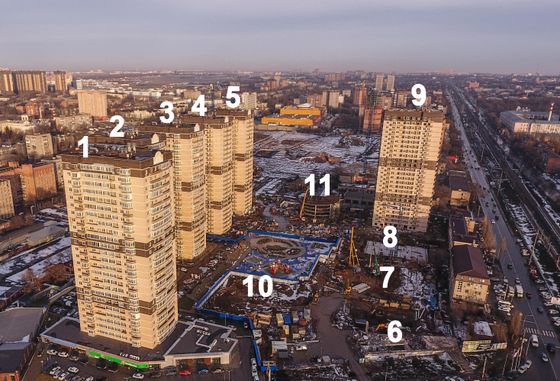 ЖК «Звезда Столицы», ул. Нансена, 103/1/4 — 1 кв. 2021 г.