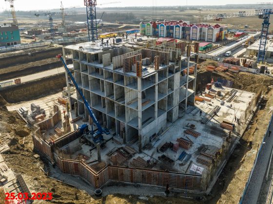 Кварталы 17/77, ул. Павла Буравцева, 42, к. 1 — 1 кв. 2023 г.