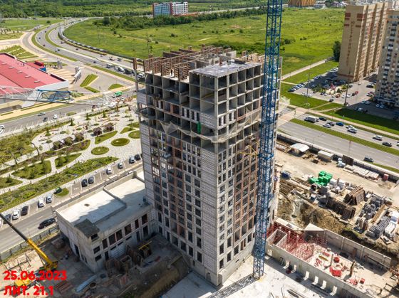 Кварталы 17/77, ул. Павла Буравцева, 42, к. 1 — 2 кв. 2023 г.