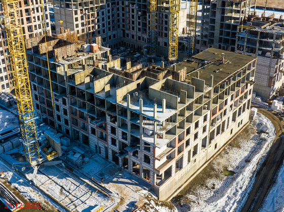 Кварталы 17/77, пр. Российский, 15, к. 1 — 4 кв. 2022 г.