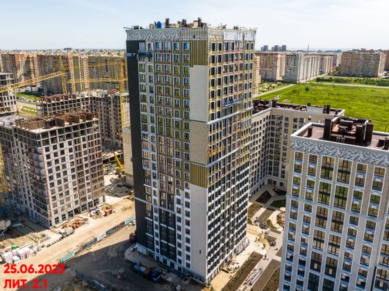 Кварталы 17/77, пр. Российский, 15, к. 2 — 2 кв. 2023 г.
