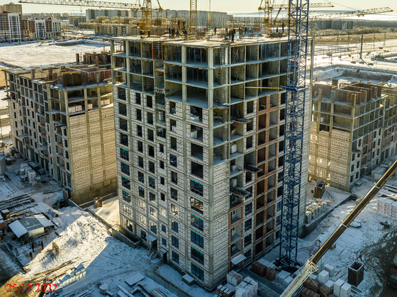 Кварталы 17/77, пр. Российский, 15, к. 2 — 4 кв. 2022 г.