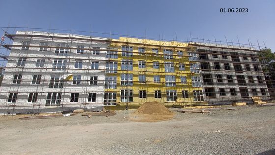 ЖК «Находка», ул. Находкинская, 9Д, к. 1 — 2 кв. 2023 г.
