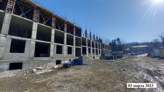 ЖК «Находка», ул. Находкинская, 9Д, к. 1 — 1 кв. 2023 г.