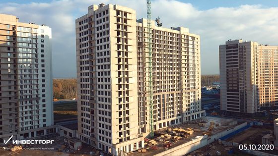 ЖК «Геометрия», пр. Строителей, 16 — 4 кв. 2020 г.