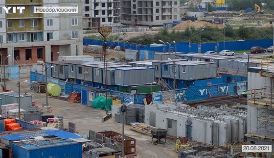 Квартал «Новоорловский», ш. Суздальское, 22, к. 3 — 3 кв. 2021 г.