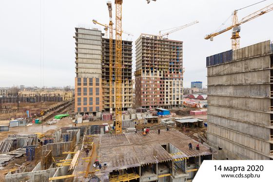 ЖК ЦДС «Елизаровский», ул. Невзоровой, 9 — 1 кв. 2020 г.