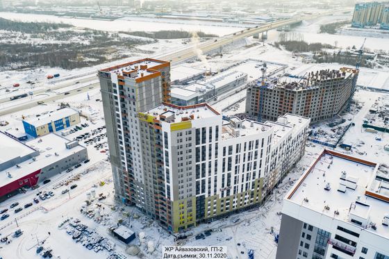 Жилой район «Айвазовский City», ул. Пожарных и Спасателей, 5, к. 1 — 4 кв. 2020 г.