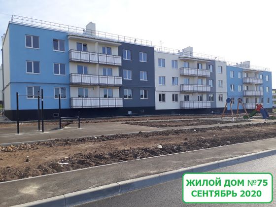 Микрорайон «Долина», ул. им. Гвардии Капитана Курсекова, 12 — 3 кв. 2020 г.