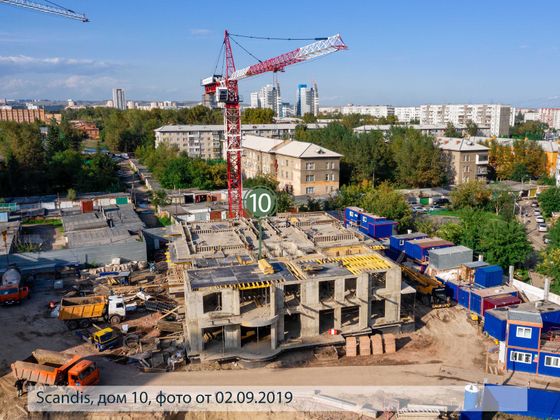 Микрорайон «SCANDIS» (Скандис), ул. Партизана Железняка, 48Б — 3 кв. 2019 г.
