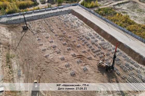 Жилой район «Айвазовский City», ул. Пожарных и Спасателей, 1 — 3 кв. 2021 г.