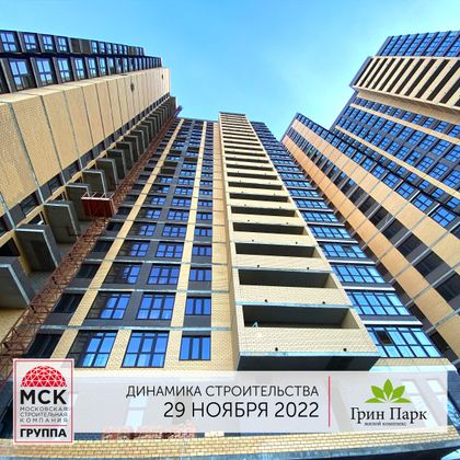 ЖК «Грин Парк», ул. Раздорская, 2А — 4 кв. 2022 г.