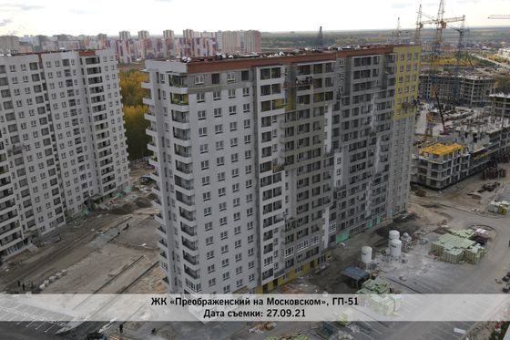 ЖК «Преображенский на Московском», ул. Сергея Джанбровского, 1 — 3 кв. 2021 г.