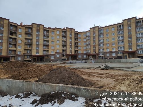 Жилой район «Новый город», ул. Новогородская, 15 — 4 кв. 2021 г.