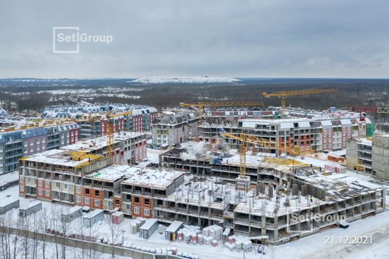 ЖК «Зеленый квартал на Пулковских высотах», Меридианнаяул., 8 — 4 кв. 2021 г.