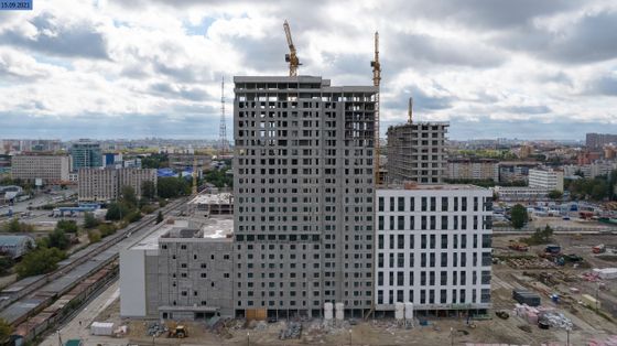 ЖК «Сердце Сибири», ул. Харьковская, 74 — 3 кв. 2021 г.