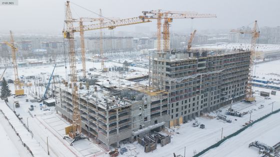 ЖК «Сердце Сибири», ул. Харьковская, 74 — 1 кв. 2021 г.