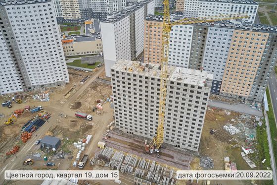 ЖК «Цветной город», Муринская дорога, 29 — 3 кв. 2022 г.